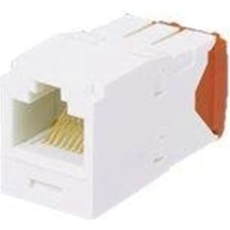 PANDUIT Mini-com module cat 5e utp 8 pos 8 wire universal white