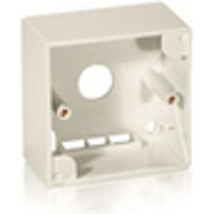 equip Aufputzgehäuse für Keystone System (5 Stück) perlweiss