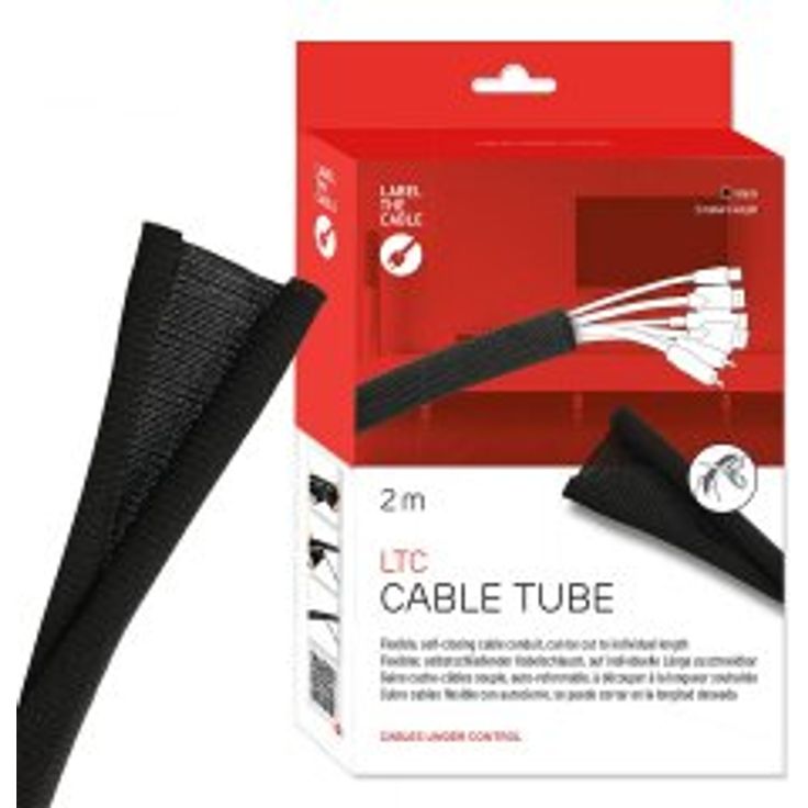 Label-the-cable Tube LTC 5120 Kabelschlauch 2 Meter wei  - Preisvergleich