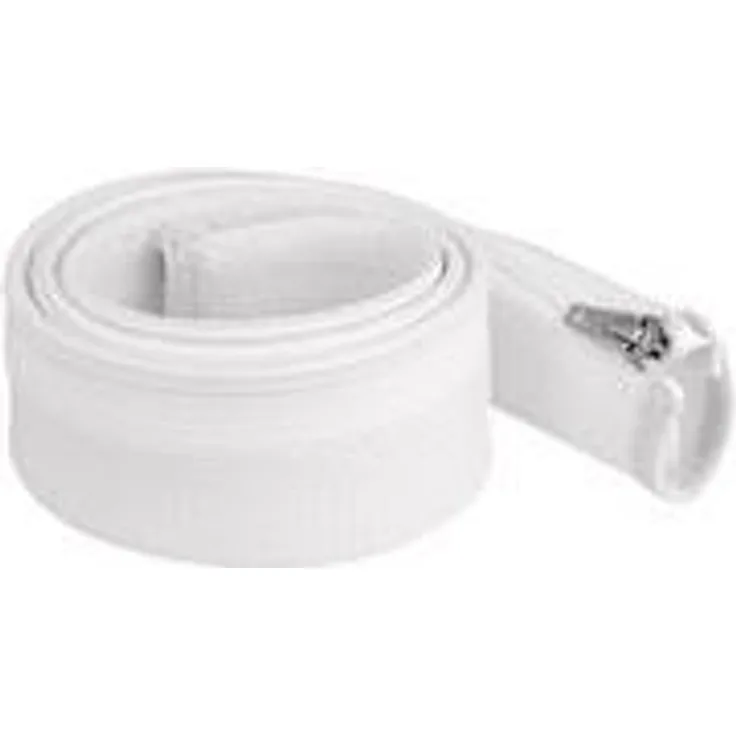 Delock - Geflechtschlauch - 50 mm diameter with zip fastener - 1,0m - weiß (20823)