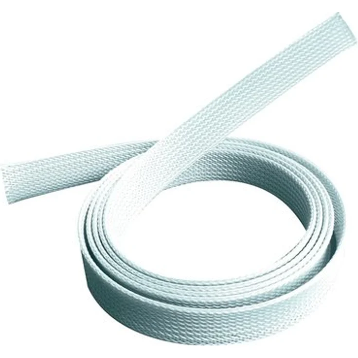 PureMounts - Kabelschlauch PM-ZCCS-SOCKS-20W Polyester 1,80m Weiß, dehnbar 20mm
