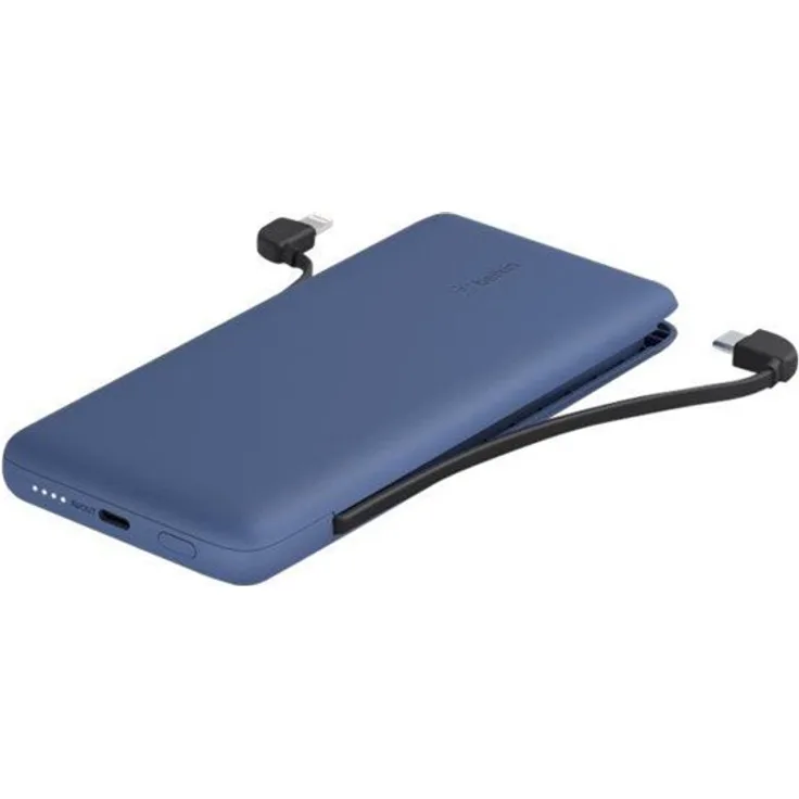 Belkin 10K PD Power Bank with Integrated Cables Powerbank (Akku) - 10000 mAh
