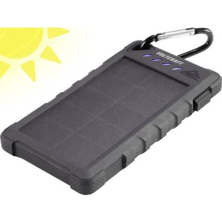 Voltcraft SL-80 Solar Powerbank LiPo 8000 mAh (VC-8308670)
