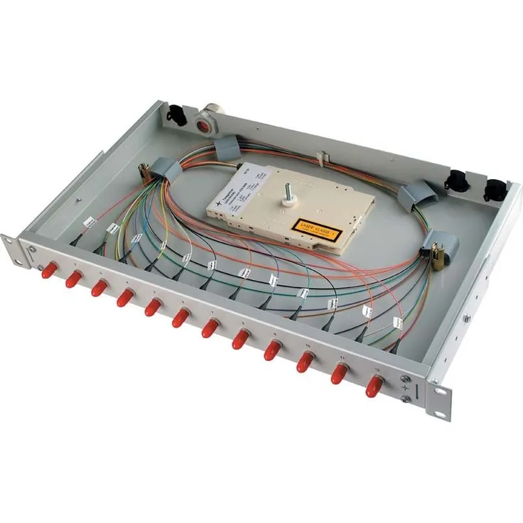 TELEGÄRTNER H02030K0009 19Z Spleissbox 12xSC-D+24xSC Pigt.50 OM3