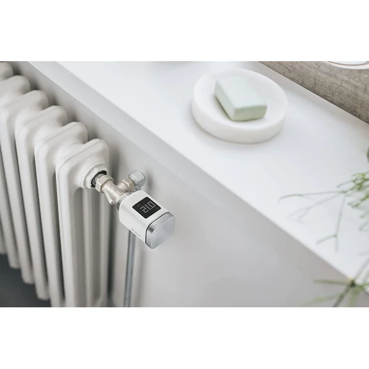 Bosch Smart Home Heizkörper-Thermostat II, smartes Thermostat mit App-Funktion, kompatibel mit Amazon Alexa und Google Home, weiß (8750002330) – Bild 6