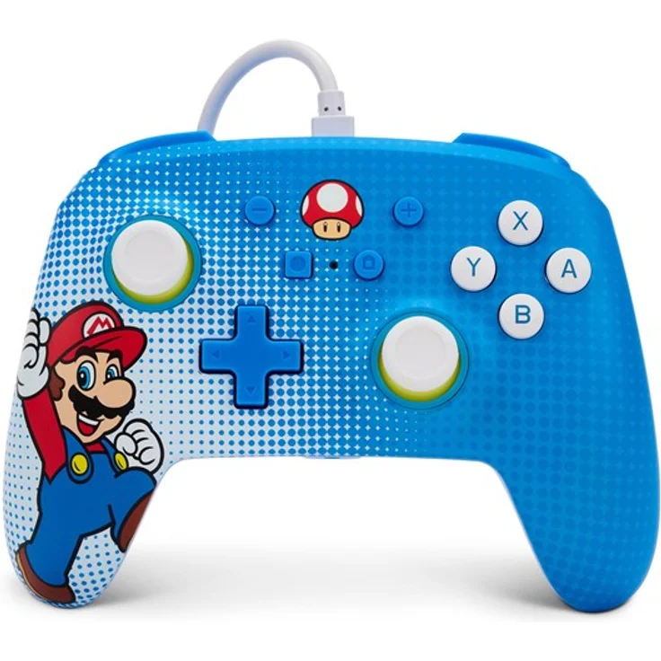PowerA Enhanced Wired Controller - Mario Pop Art (1522660-01) (Switch) – Bild 1