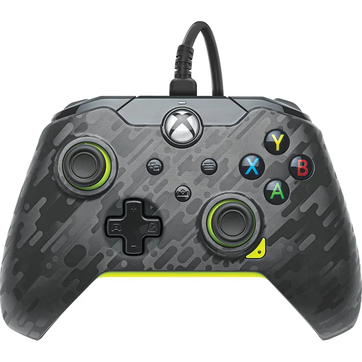 PDP Wired Controller, Electric Carbon (Xbox One, Xbox Series) – Bild 1