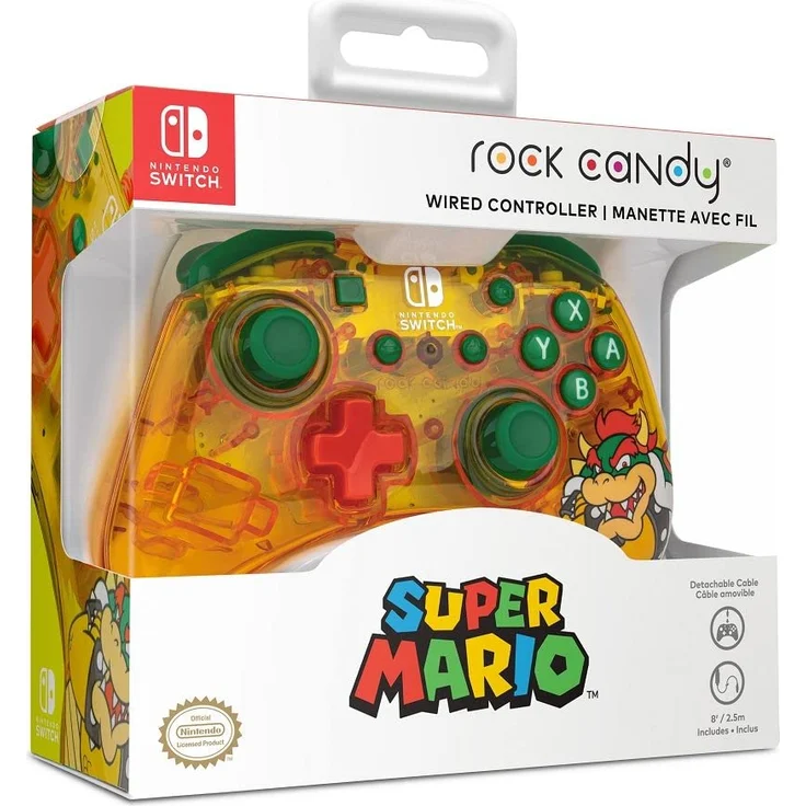 PDP Rock Candy Wired Controller - Bowser (500-181-AU-BOW)(Switch) – Bild 4