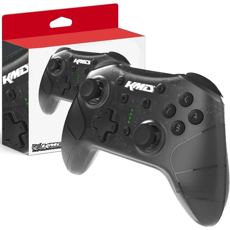 KMD Switch Pro Wireless Controller, Schwarz (NS000103) (Switch) – Bild 1