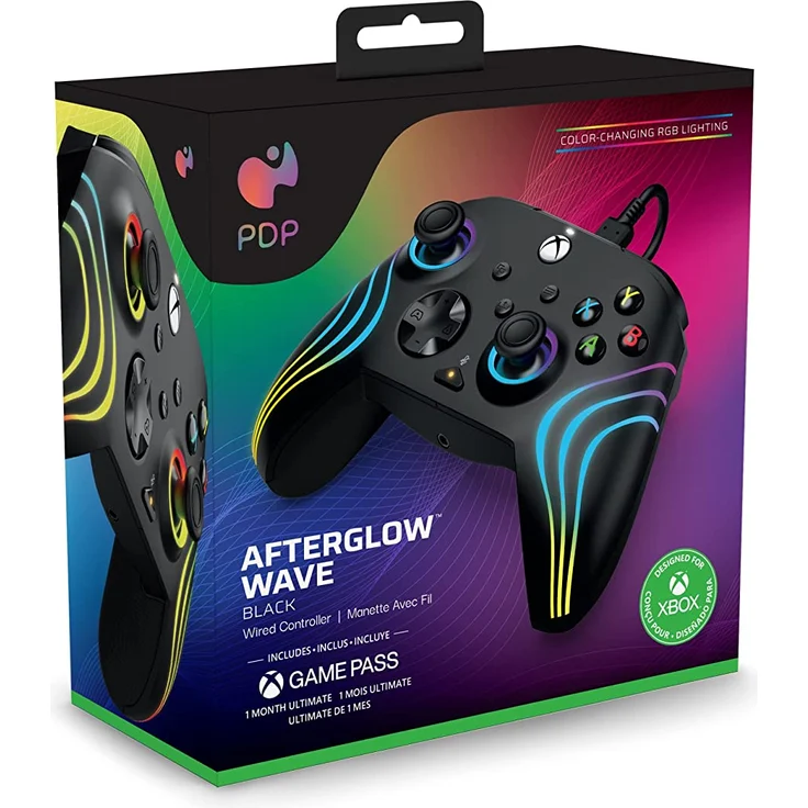 PDP Controller Wired Afterglow Wave (Xbox One/Xbox Series) – Bild 3