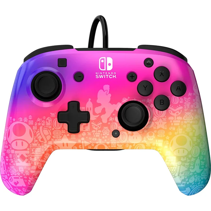 PDP Rematch Wired controller - Star Spectrum (Switch)