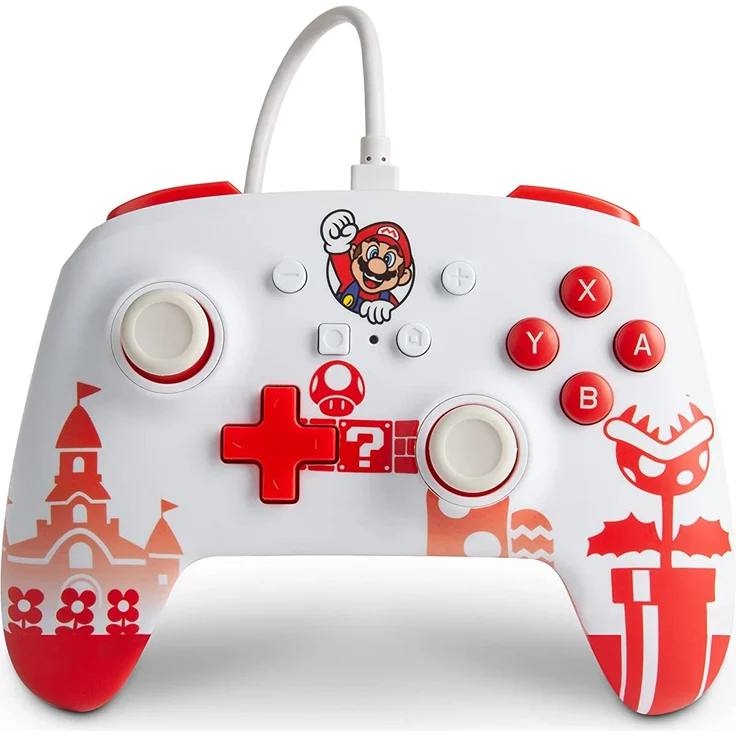 PowerA Enhanced Wired Controller - Mario (Switch) – Bild 1