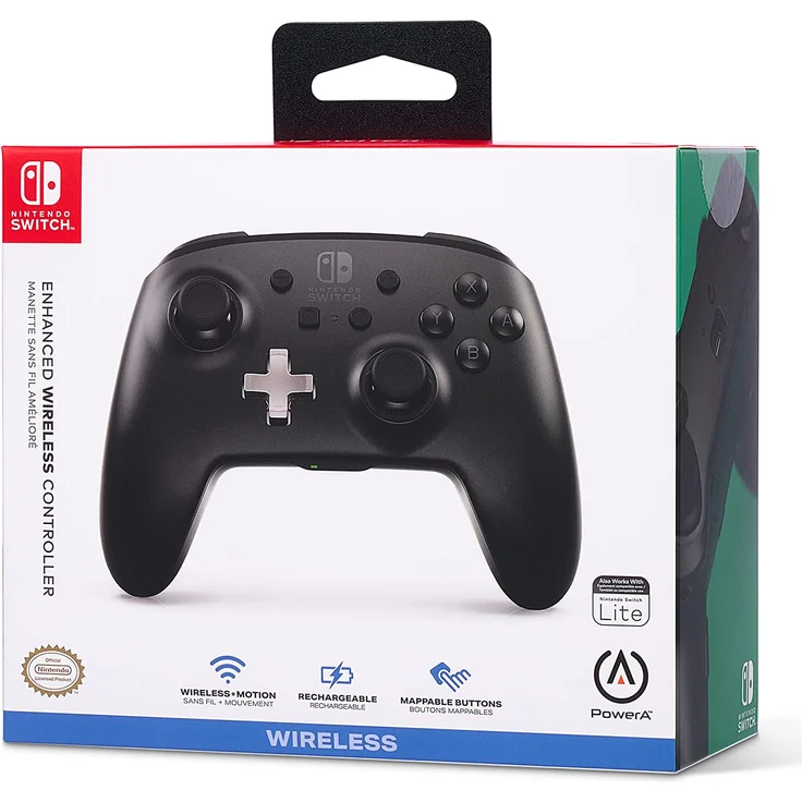 PowerA Enhanced Wireless Controller, Schwarz (1509988-03) (Switch) – Bild 3