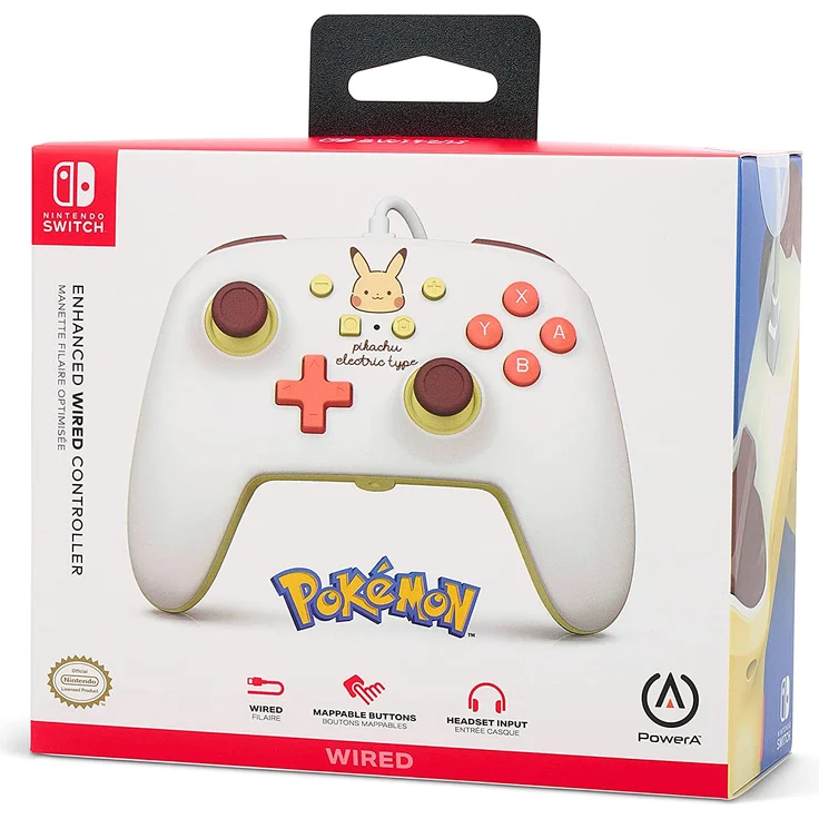 PowerA Enhanced Wired Controller - Pikachu Electric Type (Switch) – Bild 3