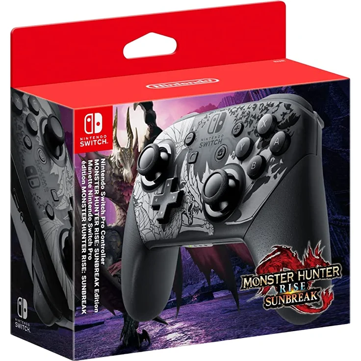 Nintendo Pro Controller - Monster Hunter Rise Sunbreak Edition (Switch) – Bild 2