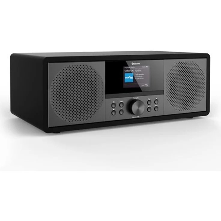 Denver MIR-270 Digitalradio, (Streaming, DLNA, DAB, DAB+, Webradio), Touchscreen, schwarz – Bild 2
