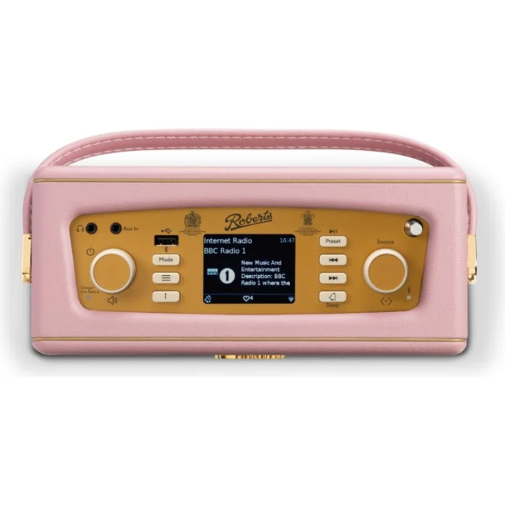 Roberts Revival iStream 3L Digitalradio, (DAB+, UKW), rosa – Bild 2