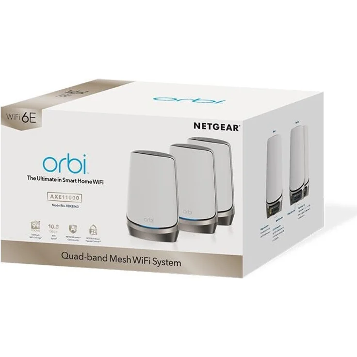 Netgear Orbi Mesh Wi-Fi 6E RBKE963 (3-Pack) – Bild 3
