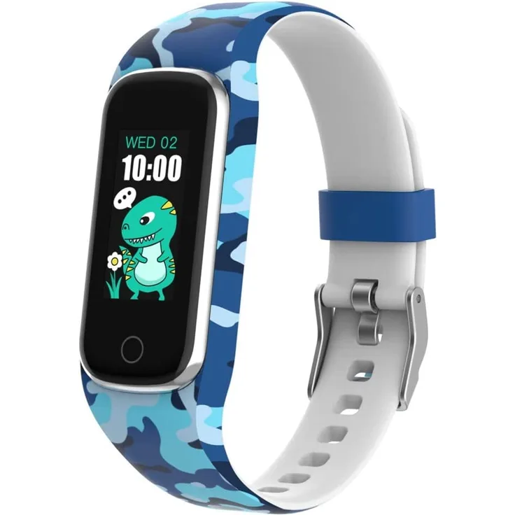 Denver BFK-312BU Fitness-Tracker für Kinder, Einheitsgröße, Blau