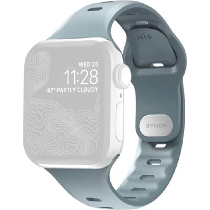 Nomad Sport Band Slim Apple Watch 38mm - 40mm - 41mm Glacier blue - (NM01139485) – Bild 2