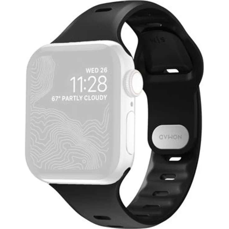 Nomad Sport Band Slim Apple Watch 38mm - 40mm - 41mm Black - (NM01153085) – Bild 2