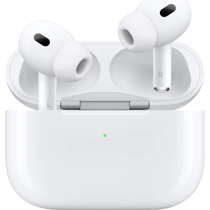 Apple AirPods Pro 2. Generation (2022) mit MagSafe Ladecase, True Wireless In-Ear-Kopfhörer, Noise Cancelling, Weiß – Bild 6