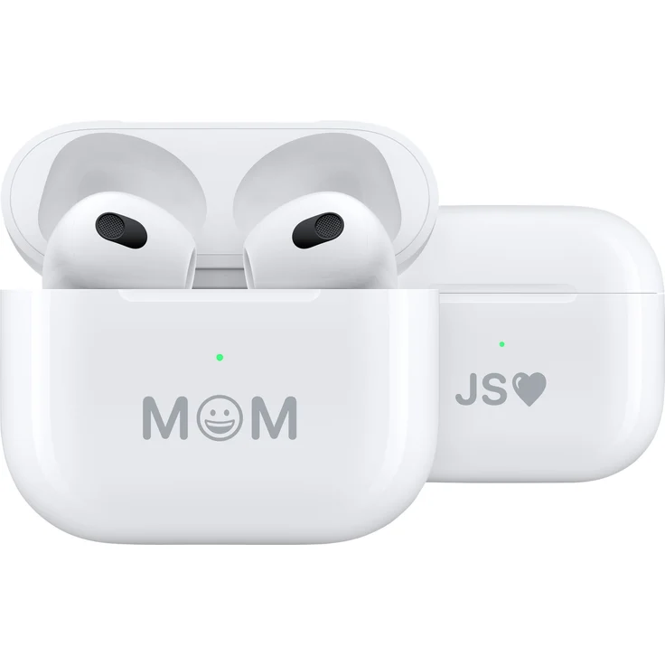 Apple AirPods 3. Generation (2022) mit Lightning Ladecase True Wireless In-Ear-Kopfhörer mit Bluetooth, Mikrofon, weiß (MPNY3ZM/A) – Bild 10