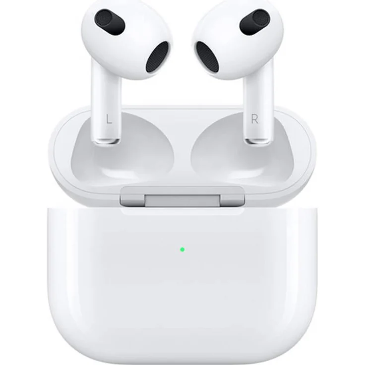 Apple AirPods 3. Generation (2022) mit Lightning Ladecase True Wireless In-Ear-Kopfhörer mit Bluetooth, Mikrofon, weiß (MPNY3ZM/A) – Bild 8