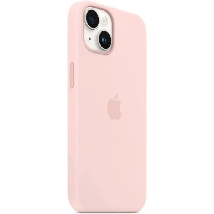 Apple MPRX3ZM/A Silikon Case mit MagSafe, geeignet für Apple iPhone 14, Kalkrosa – Bild 6