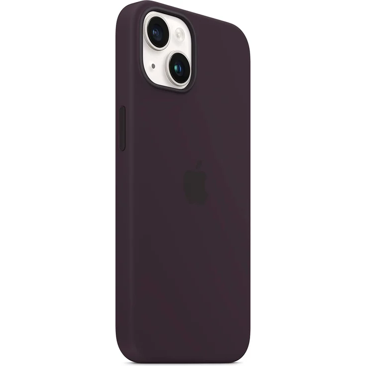 Apple MPT03ZM/A Silikon Case mit MagSafe, geeignet für Apple iPhone 14, Holunder – Bild 6