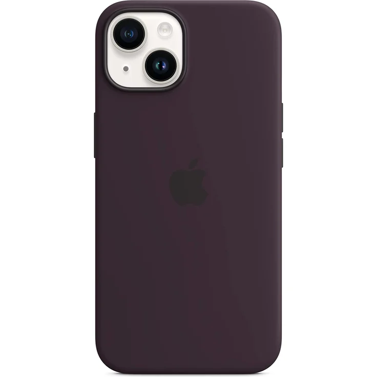 Apple MPT03ZM/A Silikon Case mit MagSafe, geeignet für Apple iPhone 14, Holunder – Bild 4
