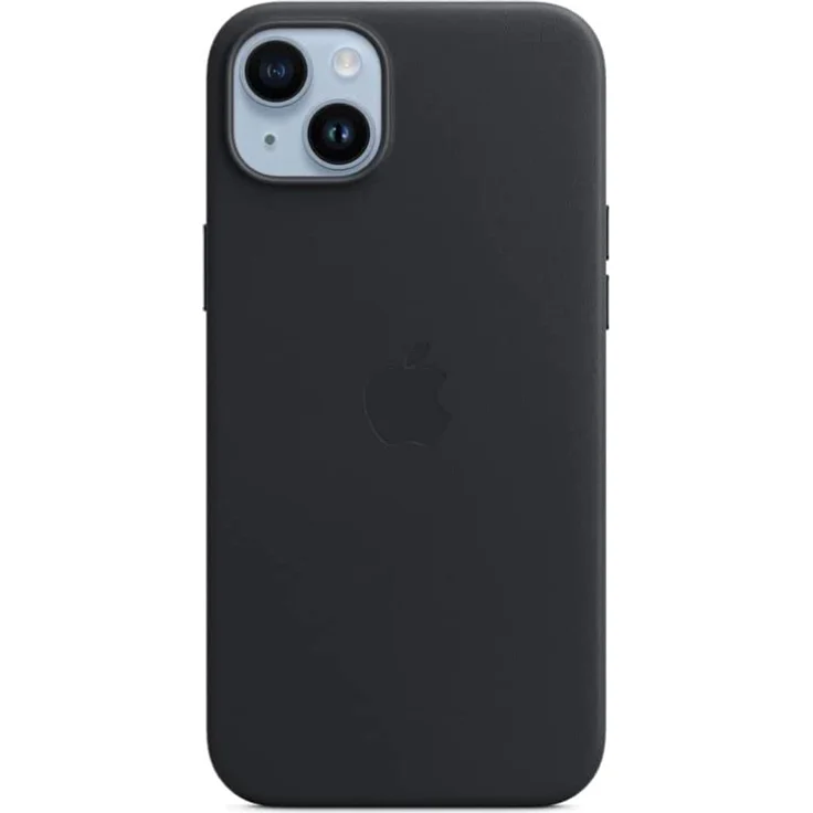 Apple MPPC3ZM/A Leder Case mit MagSafe, geeignet für Apple iPhone 14 Plus, Tinte – Bild 1