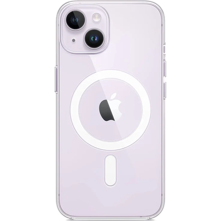 Apple MPU13ZM/A Clear Case mit MagSafe, geeignet für Apple iPhone 14, transparent – Bild 3
