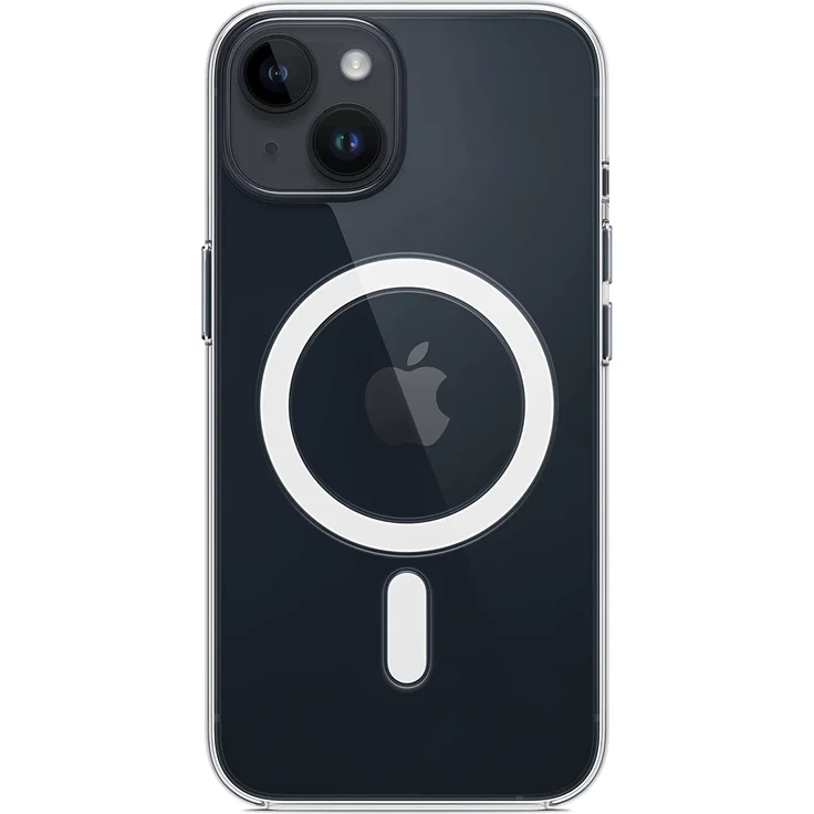 Apple MPU13ZM/A Clear Case mit MagSafe, geeignet für Apple iPhone 14, transparent – Bild 2