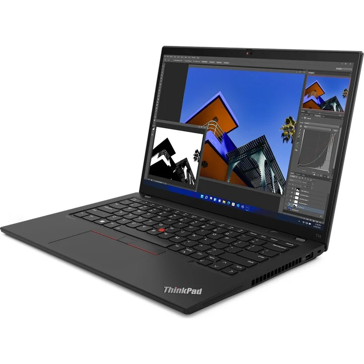 Lenovo ThinkPad T14 G3 Business-Laptop - 14 Zoll (35,6 cm) Full HD+, Intel Core i5-1235U, 8GB RAM, 256GB SSD, Windows 10 Pro – Bild 3