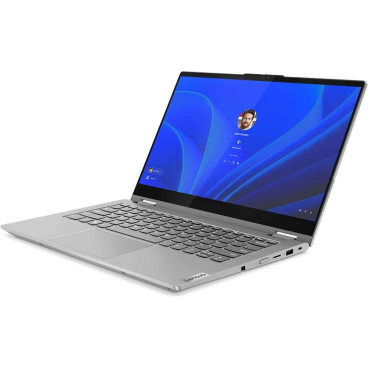 Lenovo ThinkBook 14s Yoga G2 Business-Laptop - 14 Zoll (35,6 cm) Full HD, Intel Core i5-1235U, 8GB RAM, 256GB SSD, Windows 11 Pro (21DM000EGE) – Bild 3