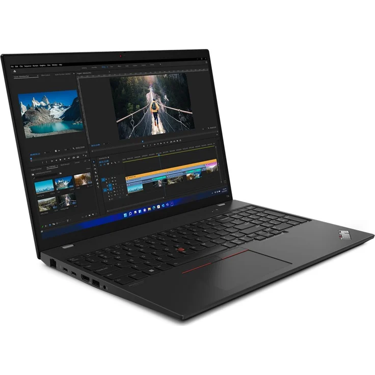 Lenovo ThinkPad T16 G1 Business-Laptop - 16 Zoll, WQXGA, Intel Core i7-1260P, 32GB RAM, 1000GB SSD, Windows 10 Pro (21BV00D6GE) – Bild 1