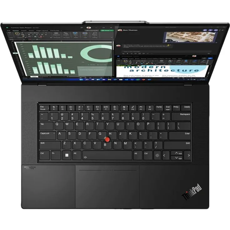 Lenovo ThinkPad Z16 G1 Business-Laptop - 16 Zoll, Full HD+, AMD Ryzen 7 6850H, 32GB RAM, 1000GB SSD, Windows 11 Pro – Bild 11