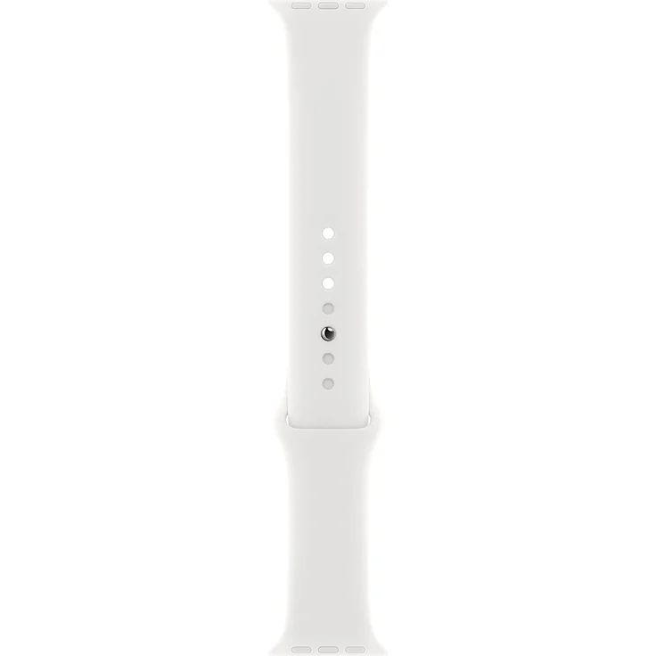 Apple Watch 45mm Ersatzarmband White Sport Band