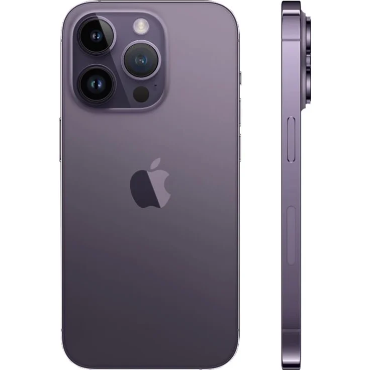 Apple iPhone 14 Pro 5G Smartphone 15,494cm (6,1 Zoll) OLED-Display, 256GB interner Speicher, 6GB RAM, iOS 16, Deep Purple (MQ1F3ZD/A) – Bild 10