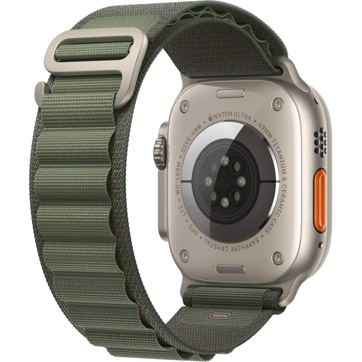 Apple Watch Ultra 49mm Ersatzarmband Green Alpine Loop - Small – Bild 4