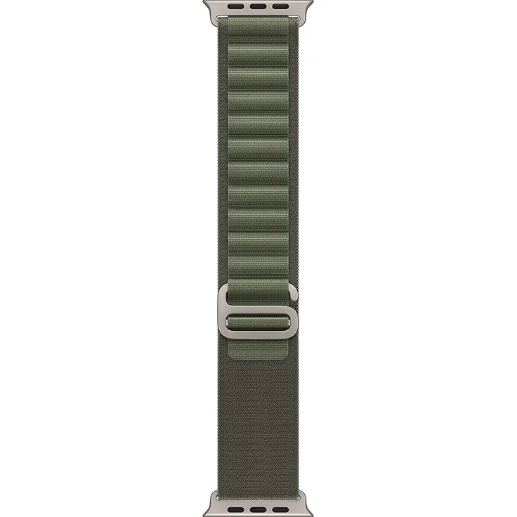 Apple Watch Ultra 49mm Ersatzarmband Green Alpine Loop - Small