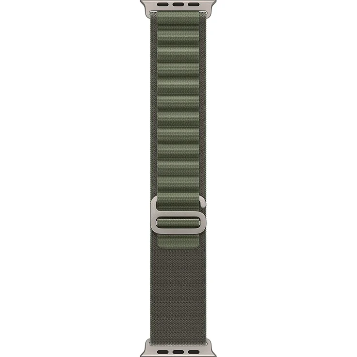 Apple Watch Ultra 49mm Ersatzarmband Green Alpine Loop - Medium – Bild 1