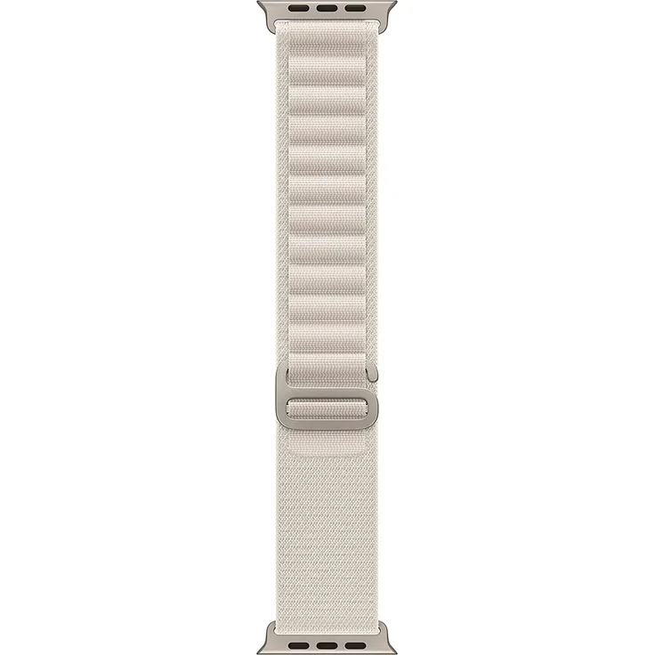 Apple Watch Ultra 49mm Ersatzarmband Starlight Alpine Loop - Medium