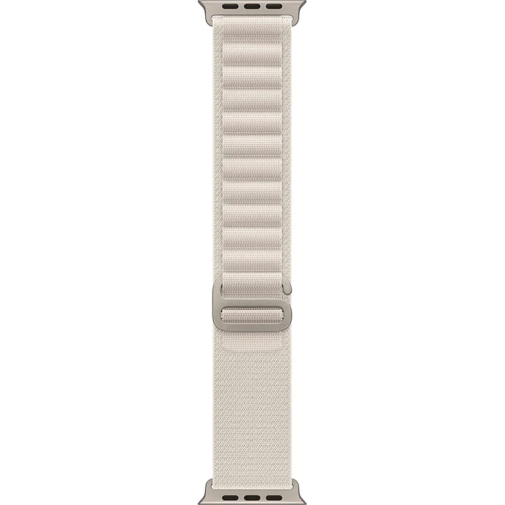 Apple Watch Ultra 49mm Ersatzarmband Starlight Alpine Loop - Large – Bild 1