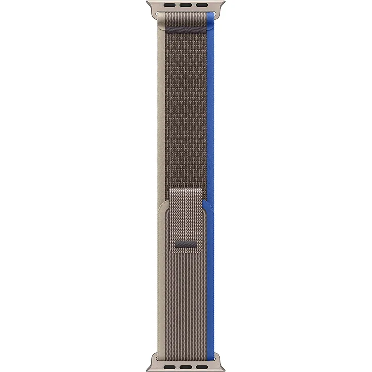 Apple Watch Ultra 49mm Ersatzarmband Blue/Gray Trail Loop - S/M