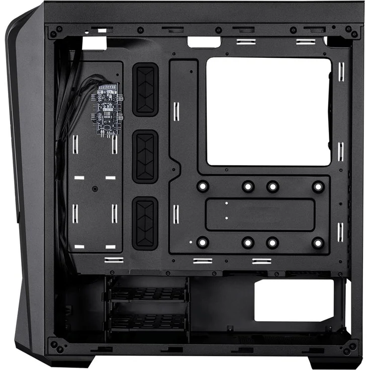 Cooler Master MasterBox 500 Tower-Gehäuse, schwarz, Tempered Glass, ohne – Bild 3