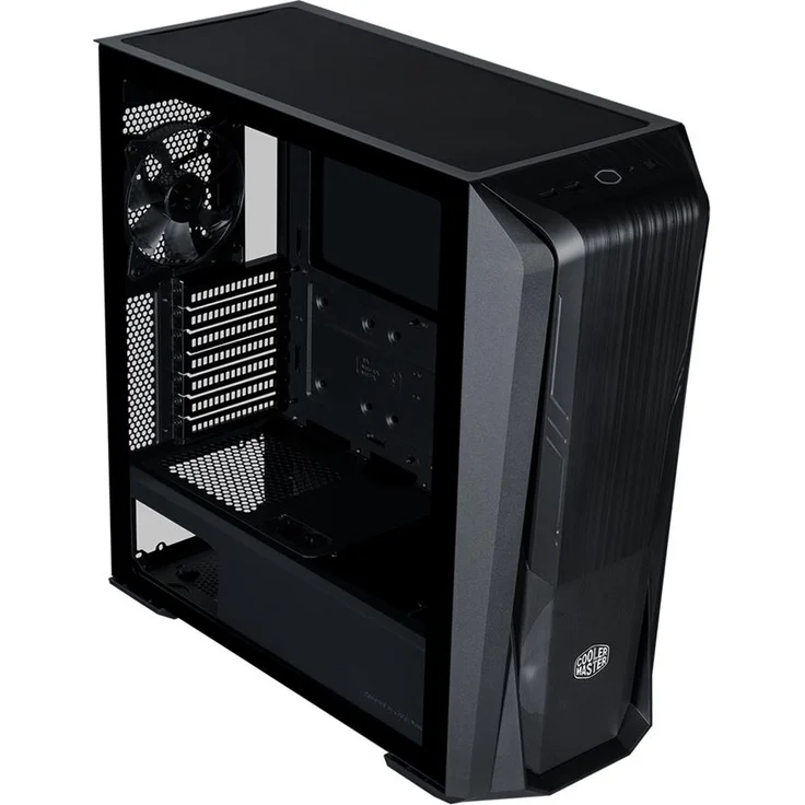 Cooler Master MasterBox 500 Tower-Gehäuse, schwarz, Tempered Glass, ohne – Bild 5