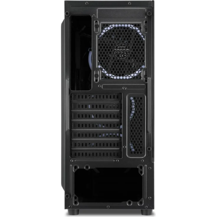 Sharkoon TK5M RGB Tower-Gehäuse, schwarz, Gehärtetes Glas – Bild 6