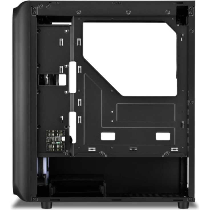 Sharkoon TK5M RGB Tower-Gehäuse, schwarz, Gehärtetes Glas – Bild 5